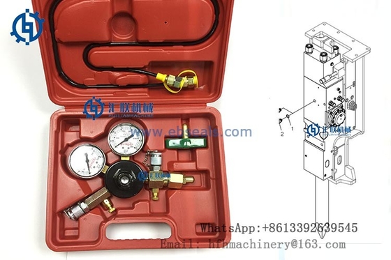 Alta precisione idraulica del tester del calibro del corredo della tassa dell'azoto del martello di Daemo Alicon
