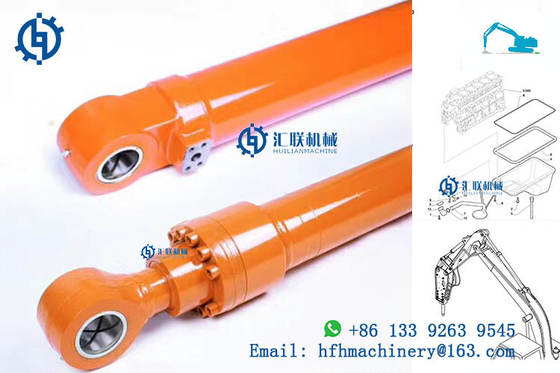 Escavatore Hydraulic Cylinder, Zaxis lungo di Hitachi di Ram Hydraulic Cylinder EX200 EX300