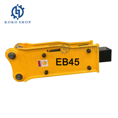 EB45 tipo laterale senza coperchio scalpello Jack Breaker Rock Hammer For idraulico del diametro di 45mm 0.8-1.5 Ton Mini Excavator