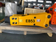 Interruttore montato cima di EB53 Hyadraulic Jack Hammer For 2-5 Ton Excavator Equipment Open Type