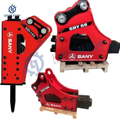 SANY SHY45 SHY53 SHY68 SHY75 SHY100 SCATEEto idraulico Jack Hammer per 1-16 tonnellate