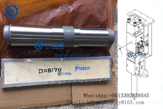 Tempo di impiego lungo dell'interruttore di Doosan dei pezzi di ricambio DXB170 del pistone idraulico dell'interruttore