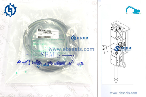 Guarnizione idraulica Kit Hyundai Excavator Attachment dell'interruttore HDB210
