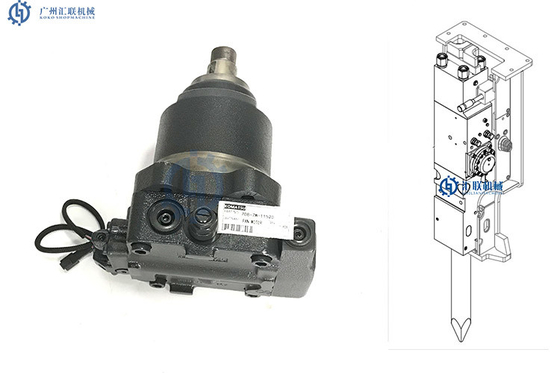 Pompa d'alimentazione idraulica del motore del ventilatore 708-7W-00140 dell'ingranaggio per l'escavatore Repair Spare Part di KOMATSU