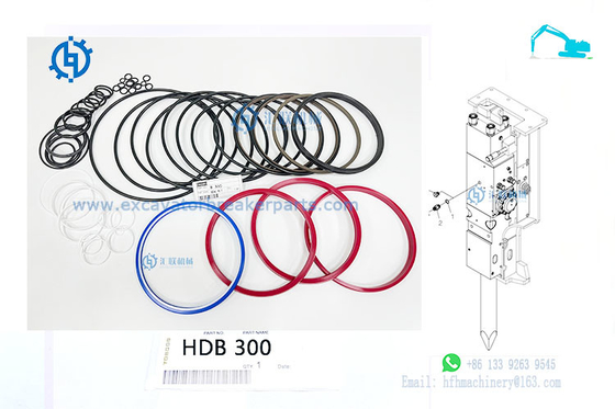 Escavatore Cylinder Seal Kits di HDB50 HDB70 HDB210